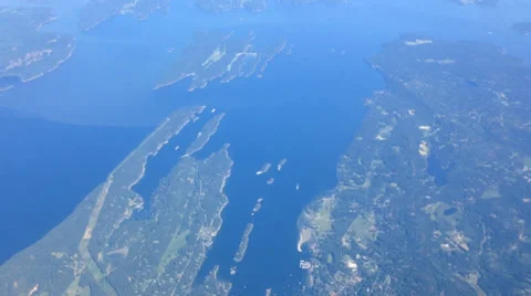 View from plane Stock Footage 39546399