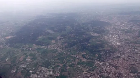 View from plane Stock Footage 42735707