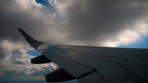 View From The Plane Stock Footage 104521383