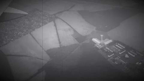 View from a plane Stock Footage 123388563