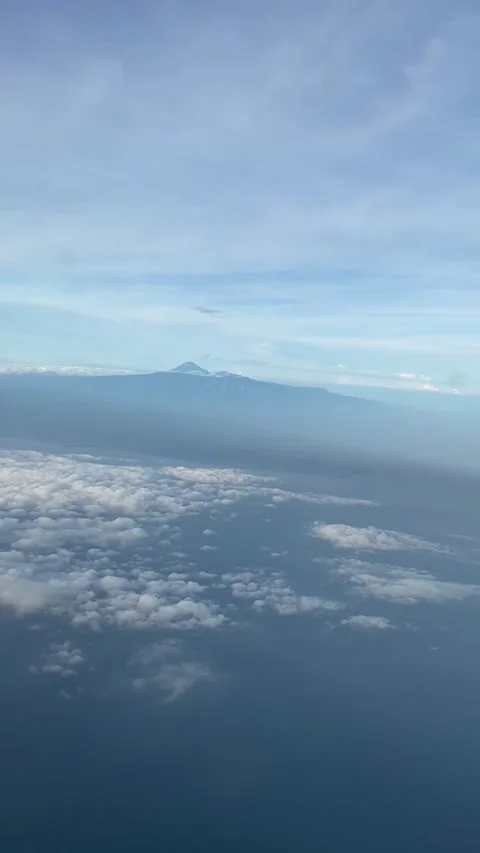 View from the plane Video stock 233363686