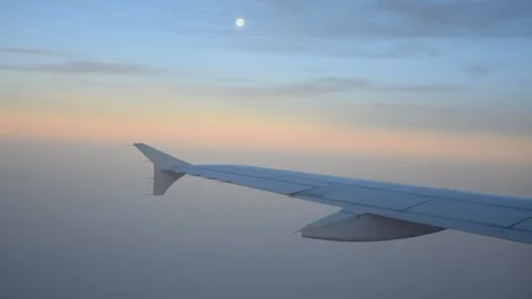 A View from a plane Stock Footage 269055933