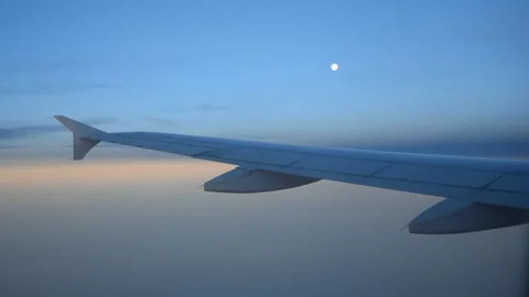 View from a plane Stock Footage 269056005