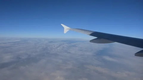 View from a plane Stock Footage 269056006