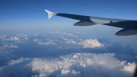 A View from a plane Stock Footage 269056054