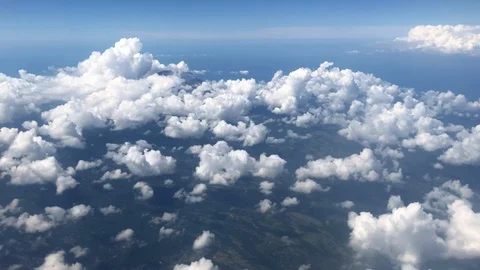 The view from the plane to the island of Bali Vidéo 108205567