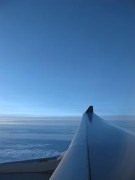 View from a plane Stock Photos