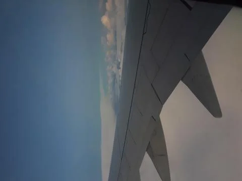 View from the plane Stock Photos