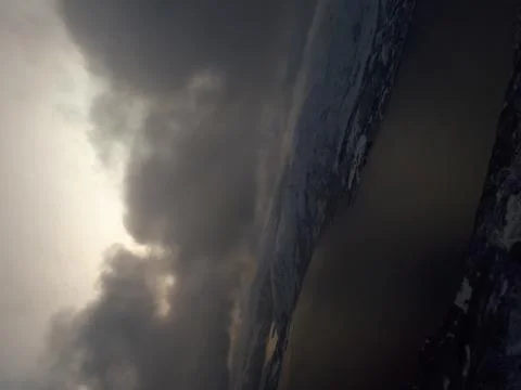 View from the plane Stock Photos