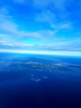 View from the plane Stock Photos