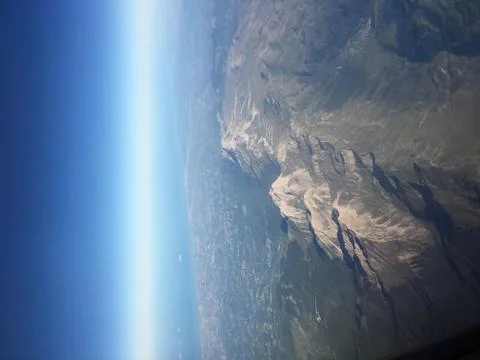 View from the plane Stock Photos