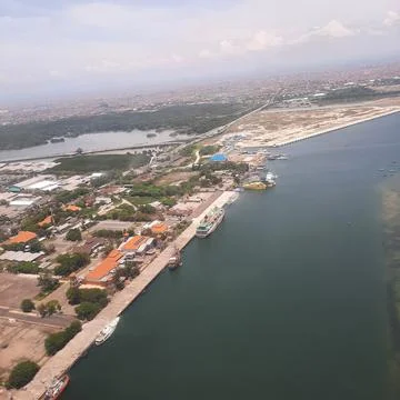 View from the plane Stock Photos