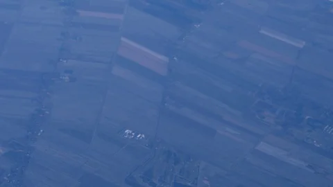 View from a plane window Stock Footage 87208168