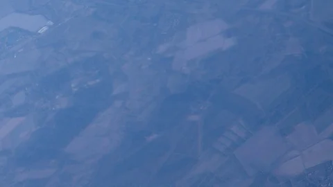 View from a plane window Stock Footage 87208551