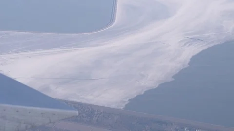 View from a plane window Stock Footage 87210032