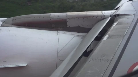 The view from the plane window. Stock Footage 121262460