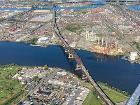 View from a plane window with wings Stock Photos