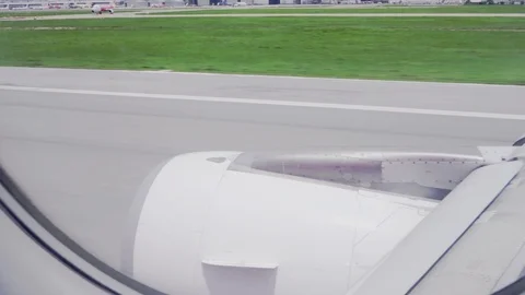 View from the plane window200440481 Stock Footage 115586458