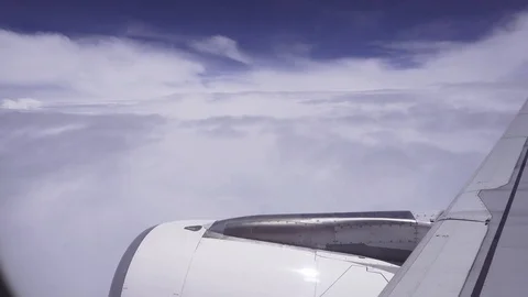 View from the plane window200447300 Stock Footage 115585749