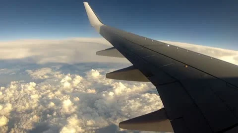 View from the plane10Km #3.mp4 Stock Footage 10589171
