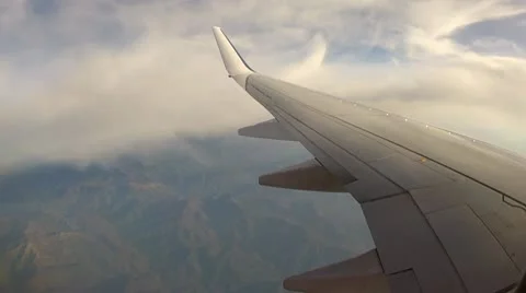 View from the plane10Km #4.mp4 Stock Footage 10589194