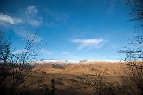 View of the plateau Stock Photos