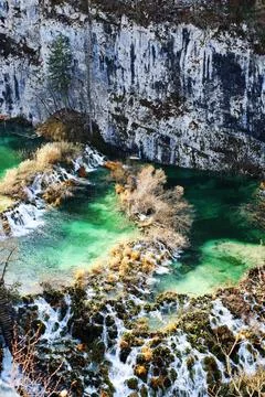 View Of Plitvice Lake Stock Photos