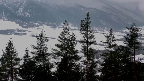 View of Poddolina from Oblaz. Stock Footage 83152361