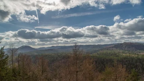 View from the Pohlshorn,4k,timelapse Stock Footage 230629078