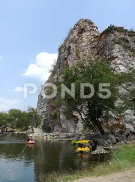 View point and landscape at Thailand's Top Tourist historical Attractions Par Stock Photos