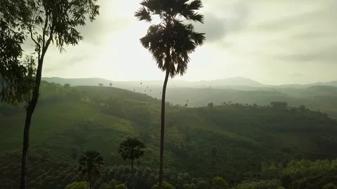 View point attraction of  Khaoko and Phu Tub Berg, Phetchabun, Thailand. Stock Footage 78654480