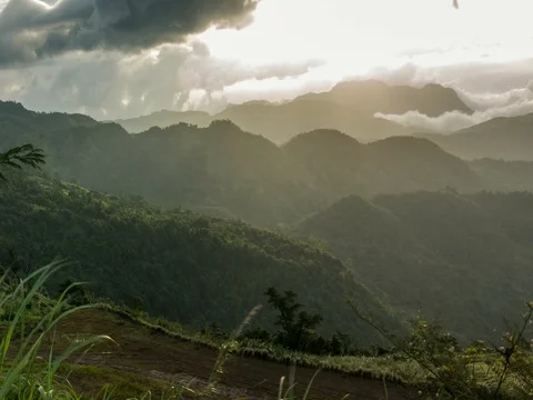 View point attraction of Khaoko and Phu Tub Berg, Phetchabun, Thailand. Stock Footage 78864883