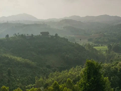 View point attraction of Khaoko and Phu Tub Berg, Phetchabun, Thailand. Stock Footage 78865113