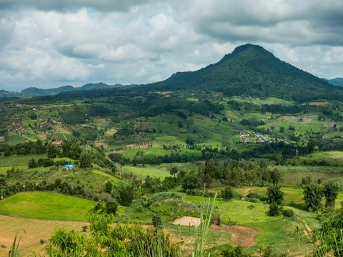 View point attraction of Khaoko and Phu Tub Berg, Phetchabun, Thailand. Stock Footage 78865665