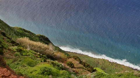 View point in Lombada Velha, Madeira. Stock Footage 103462121