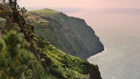 View point in Lombada Velha, Madeira. Stock-Footage 103462132