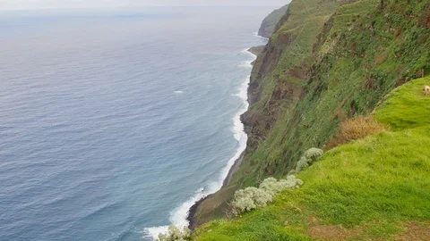 View point in Lombada Velha, Madeira. Stock-Footage 103463122