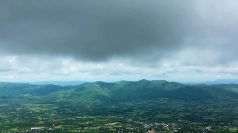 View point on mountain Stock Footage 46804466