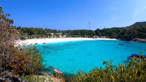 The View Point of Racha Island, Phuket. Stock Footage 105815075
