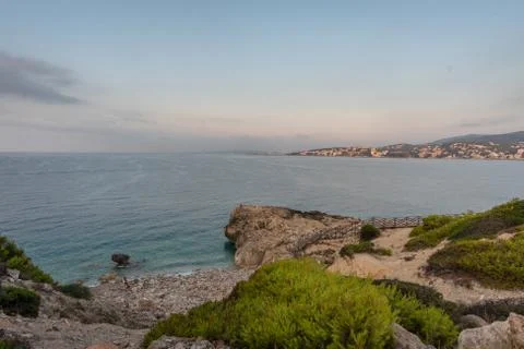View point at the sea Stock Photos