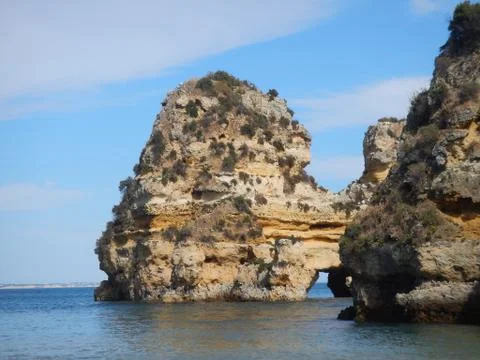 View of the "Ponta da Piedade" Stock Photos