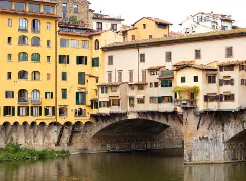 View of the Ponte Vecchio Foto stock