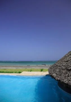 View from the pool Stock Photos