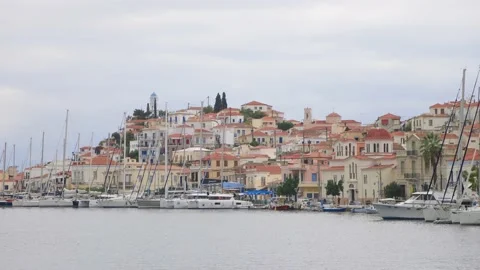 View of Poros Stock-Footage 165174885