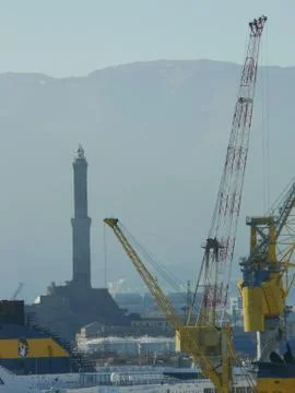 View of the port Stock Photos