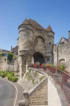 View of the Porte d'Ardon Stock Photos