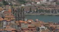 View of Porto with Sao Lourenco Church and Douro River 4k or 4k+ Resolution