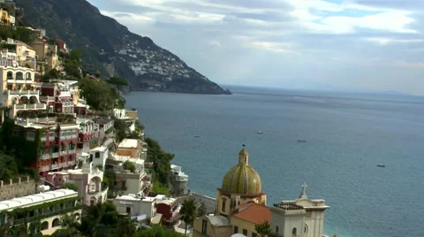 View of Positano Video stock 62254596