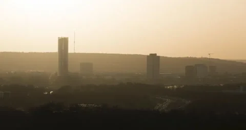 View at the posttower in bonn, germany. Video stock 149579850