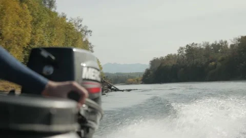 View from powerboat Video stock 170812718